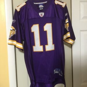 Stitch NFL Minnesota Vikings Dante Culpepper Jersey Stitch # 11 and Culpepper